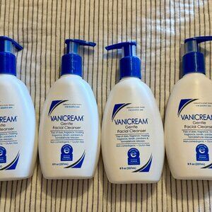4 Vanicream Gentle Facial Cleanser Pumps 8oz Each
